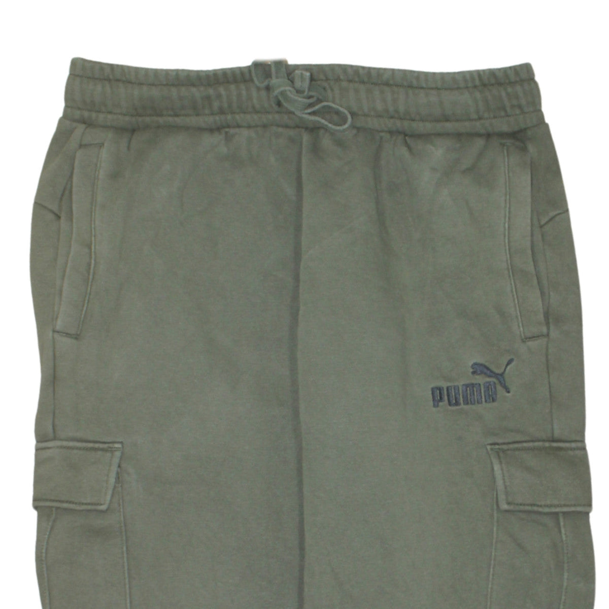 Additional view of Puma Men's Green Regular Fit Jogger Trousers, size M
