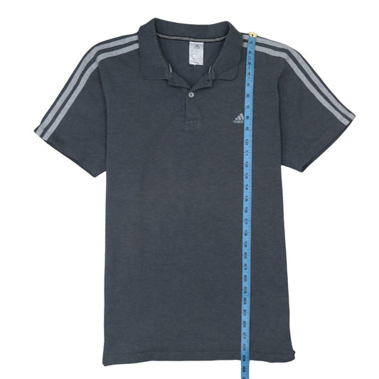 Adidas Mens Grey XL Polo Shirt Short Sleeve Sports Top