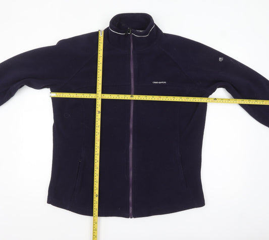 Craghoppers Women's Blue Fleece Full Zip Jacket Size 12