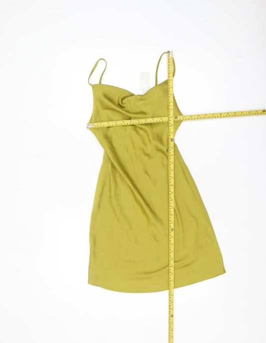 Urban Outfitters Women Yellow XS Slip Dress Summer Party Style
