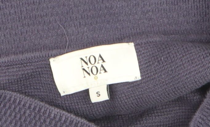 Additional view of Noa Noa Women’s Purple Cotton Knit Pencil Skirt, size S