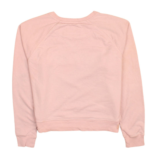 Champion Womens Pink Crew Neck Pullover Sweatshirt L