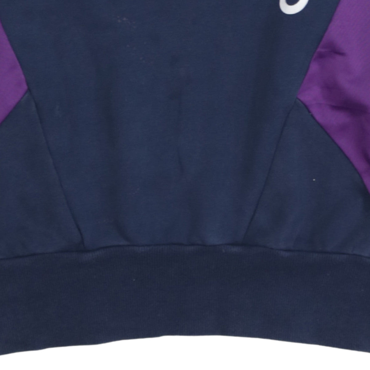 Additional view of Adidas women’s navy blue colourblock crew neck sweatshirt uk 12