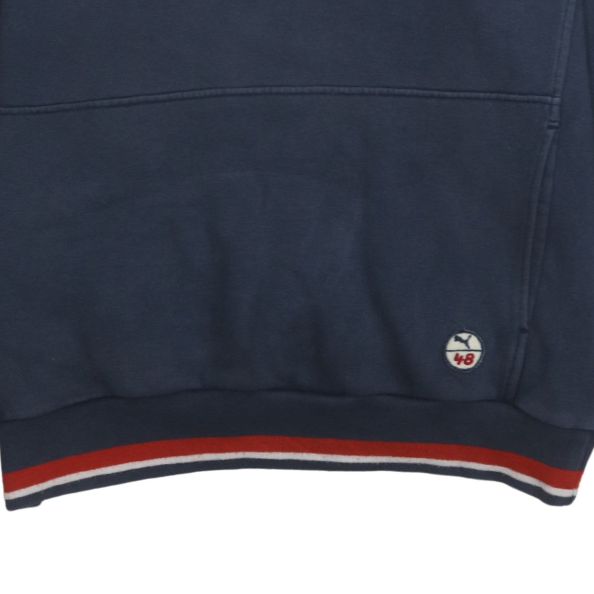 Additional view of Puma Men's Blue Pullover Hoodie L Vintage Sports Graphic