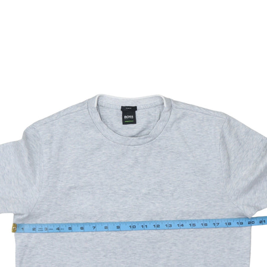 Hugo Boss Men's Grey Slim Fit Crew Neck Sweatshirt M