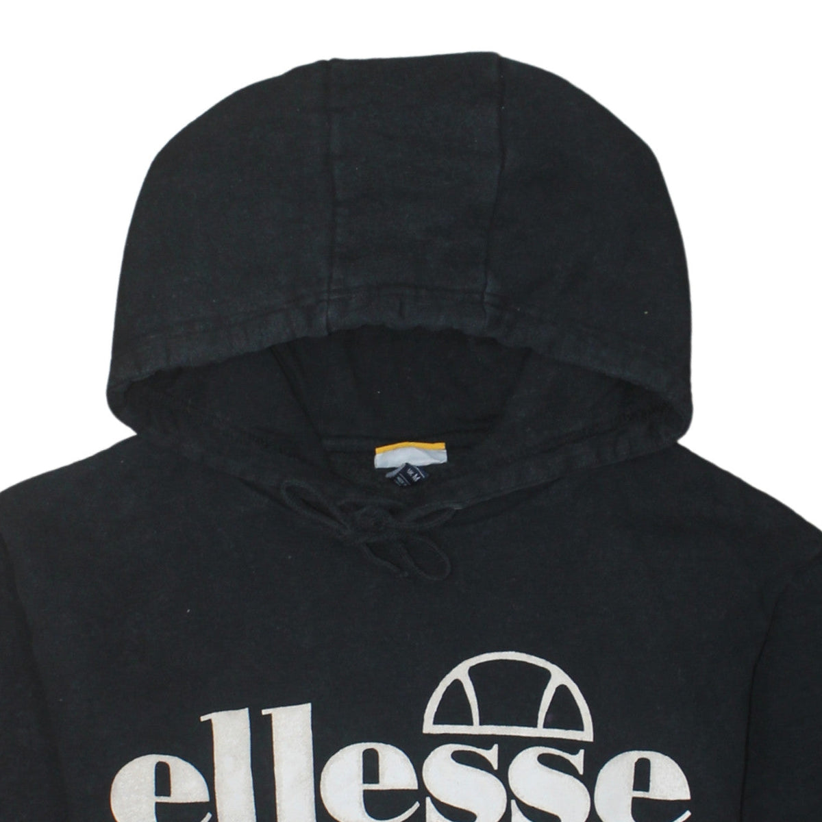 Additional view of Ellesse Men's Black Pullover Hoodie M Retro Logo Sportswear