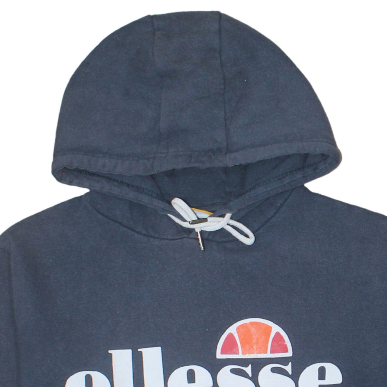 Additional view of Ellesse women’s navy blue hoodie uk 12 pullover hooded sweatshirt