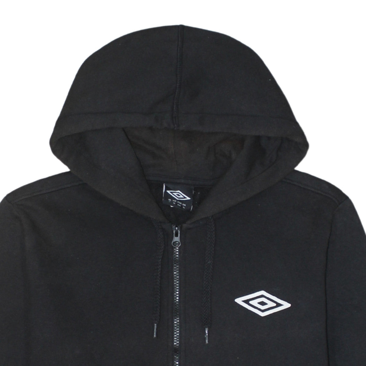Additional view of Umbro Men's Black Full Zip Hoodie XL Sports Fleece Jacket