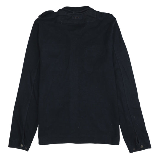 Hugo Boss Men's Black XL Military Style Cotton Jacket