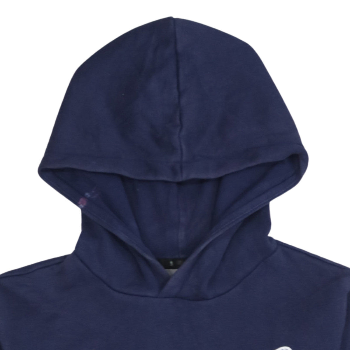 Additional view of Puma boys’ blue pullover hoodie 12 years graphic logo fleece sweatshirt