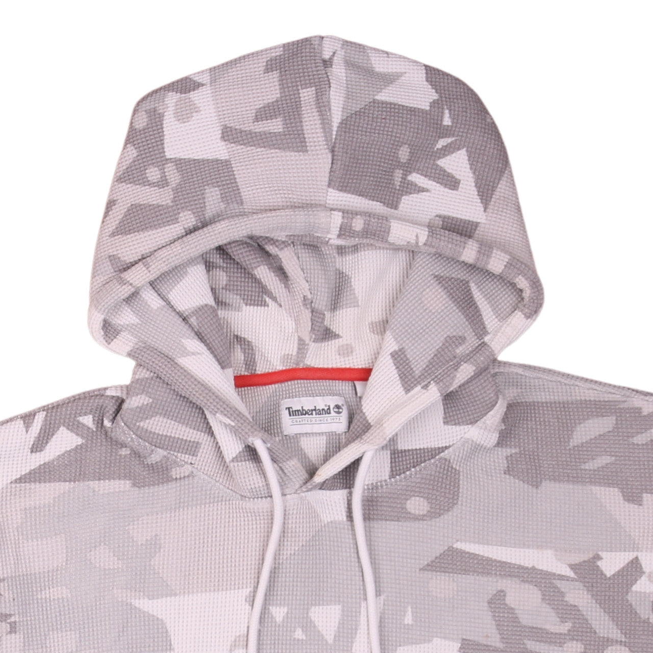 Timberland Mens Grey Camouflage Cotton Pullover Hoodie XL
