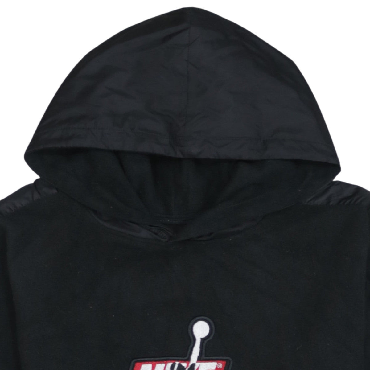 Additional view of Jordan Nike Air boys’ black pullover hoodie, size 12-13, years cotton blend
