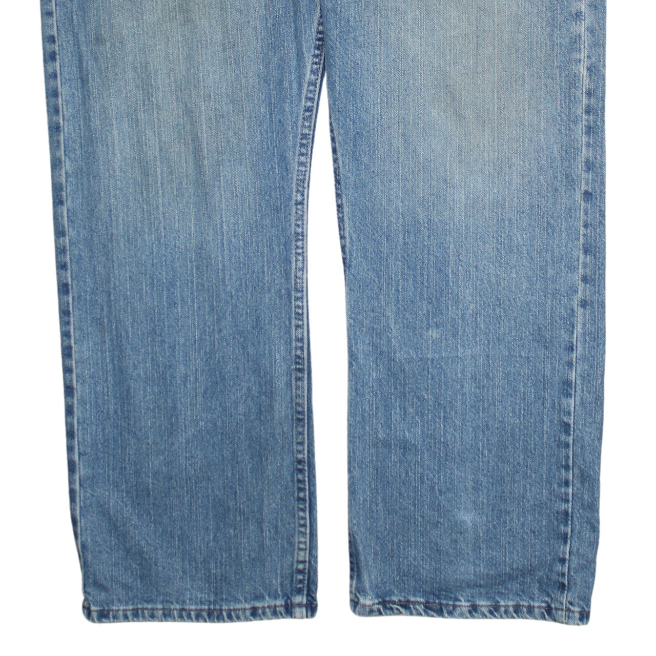 Additional view of Wrangler Men's Blue Relaxed Straight 38x30 Denim Jeans