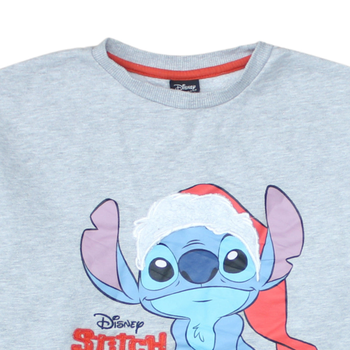 Additional view of Disney at Primark girls’ grey stitch christmas pullover sweatshirt 12-13 yrs
