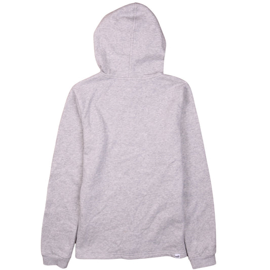 Puma Girls Grey Full Zip Hoodie 13-14 Years Logo Hooded Sports Sweatshirt