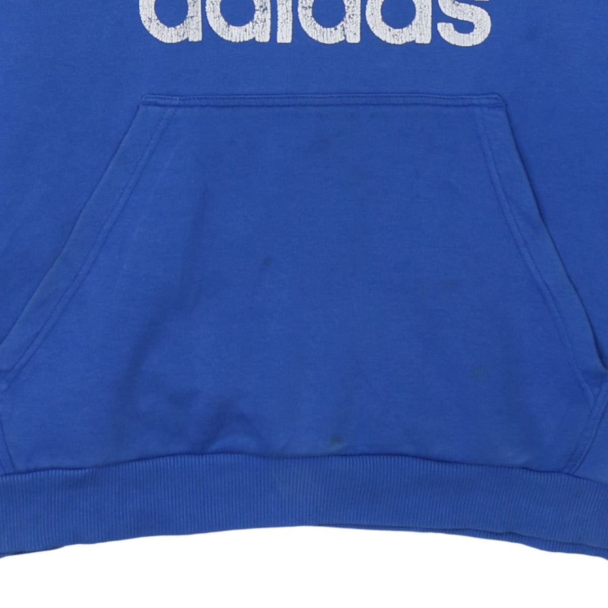 Additional view of adidas Men Blue XL Pullover Hoodie with Trefoil Logo