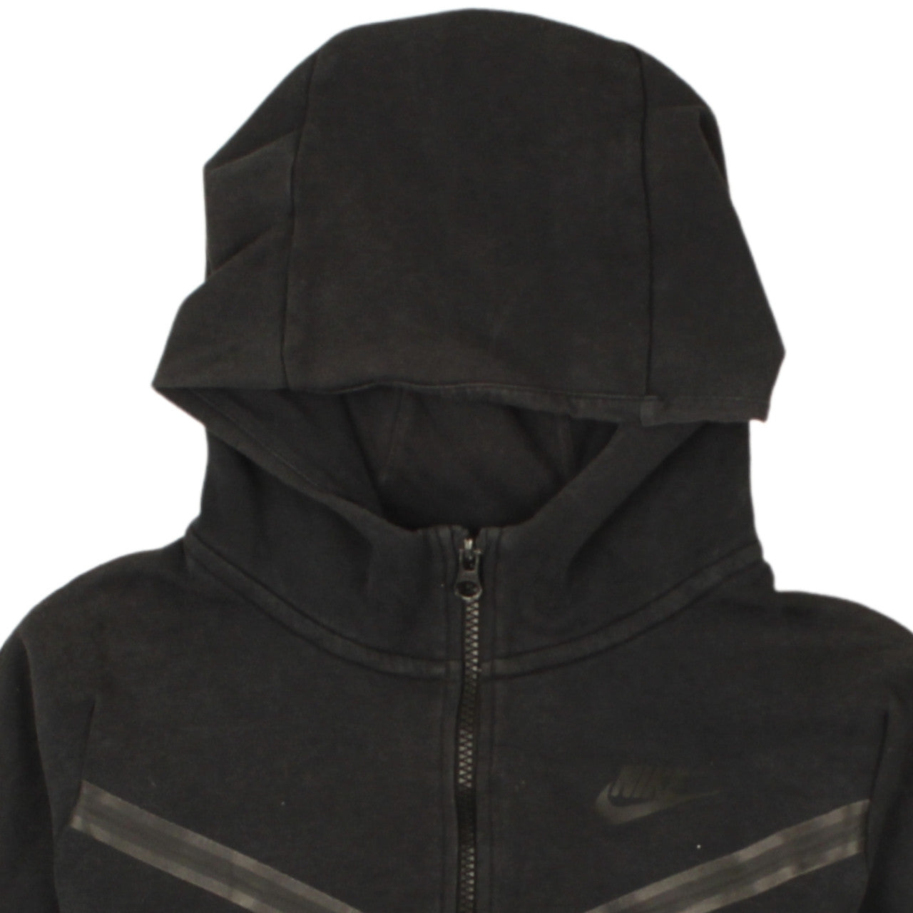 Nike Boys Black Full Zip Hoodie L 147-158cm Standard Fit Sweatshirt