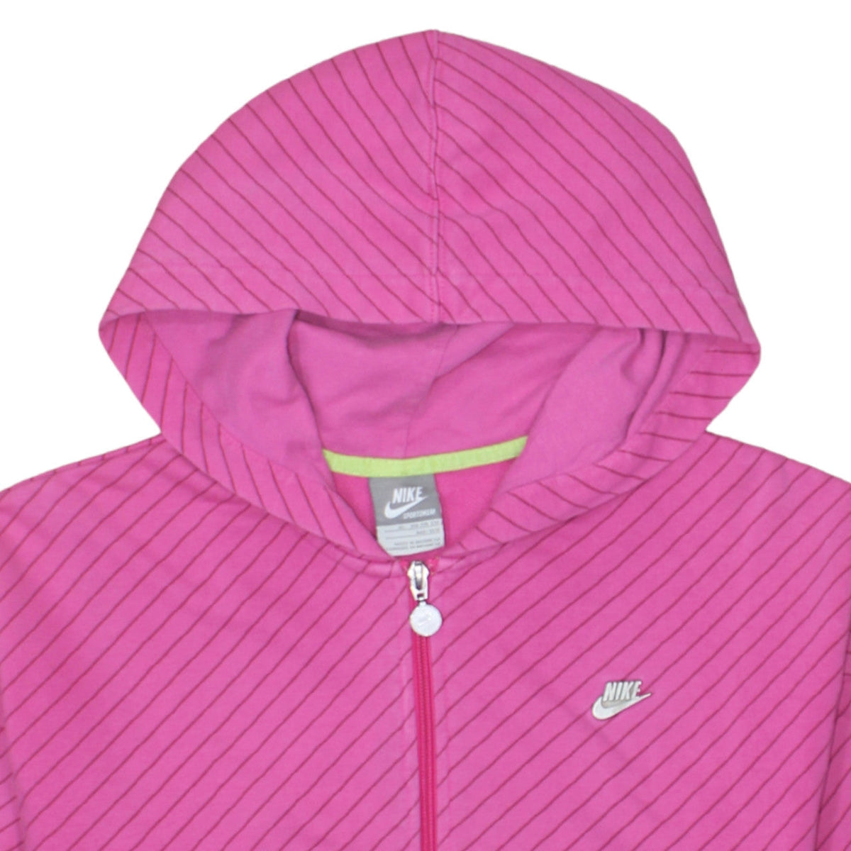 Additional view of Nike Teens Pink Full Zip Hoodie XL 13-15 Years Sportswear Casual