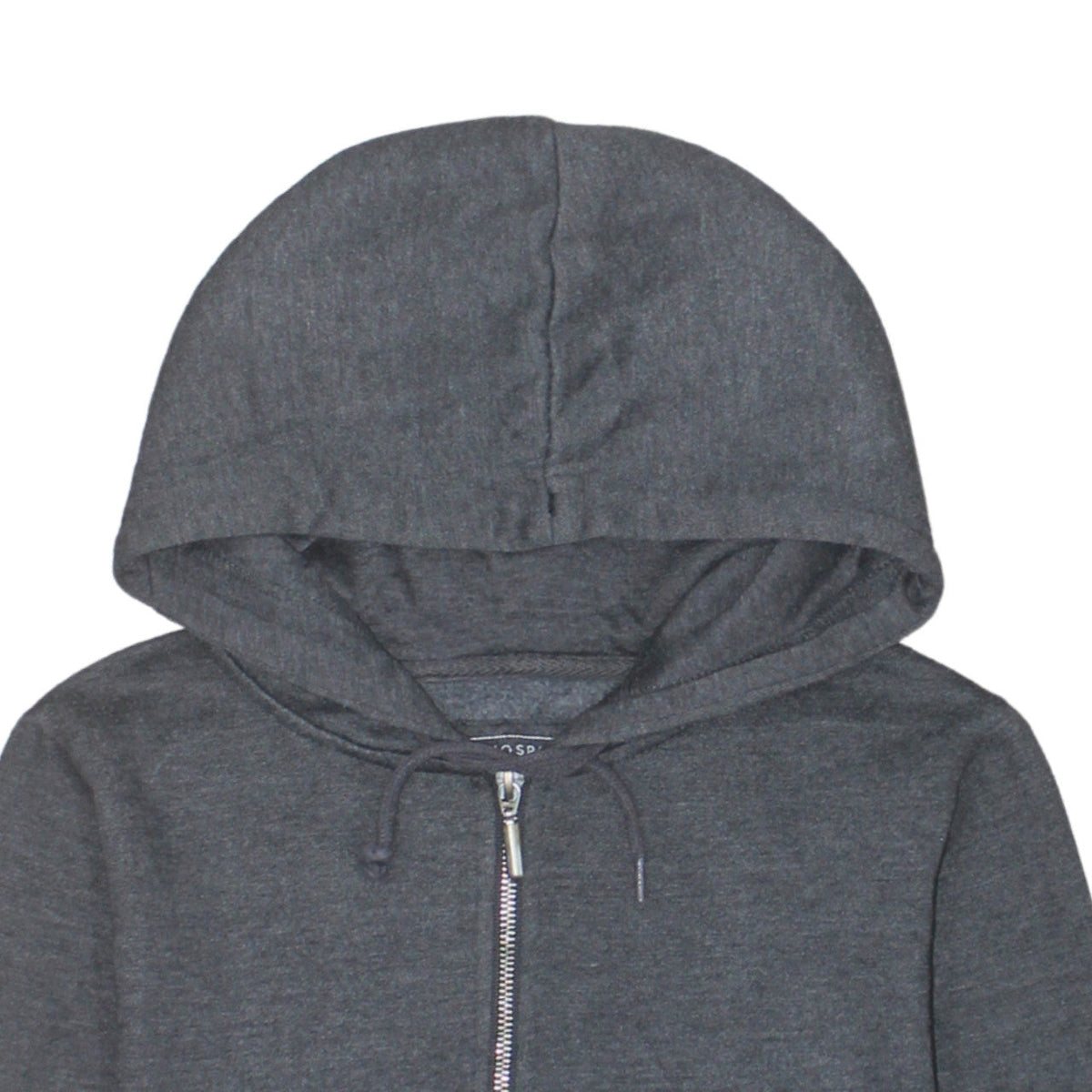 Additional view of Atmosphere Women Grey, size 10, Full Zip Hoodie with Pockets