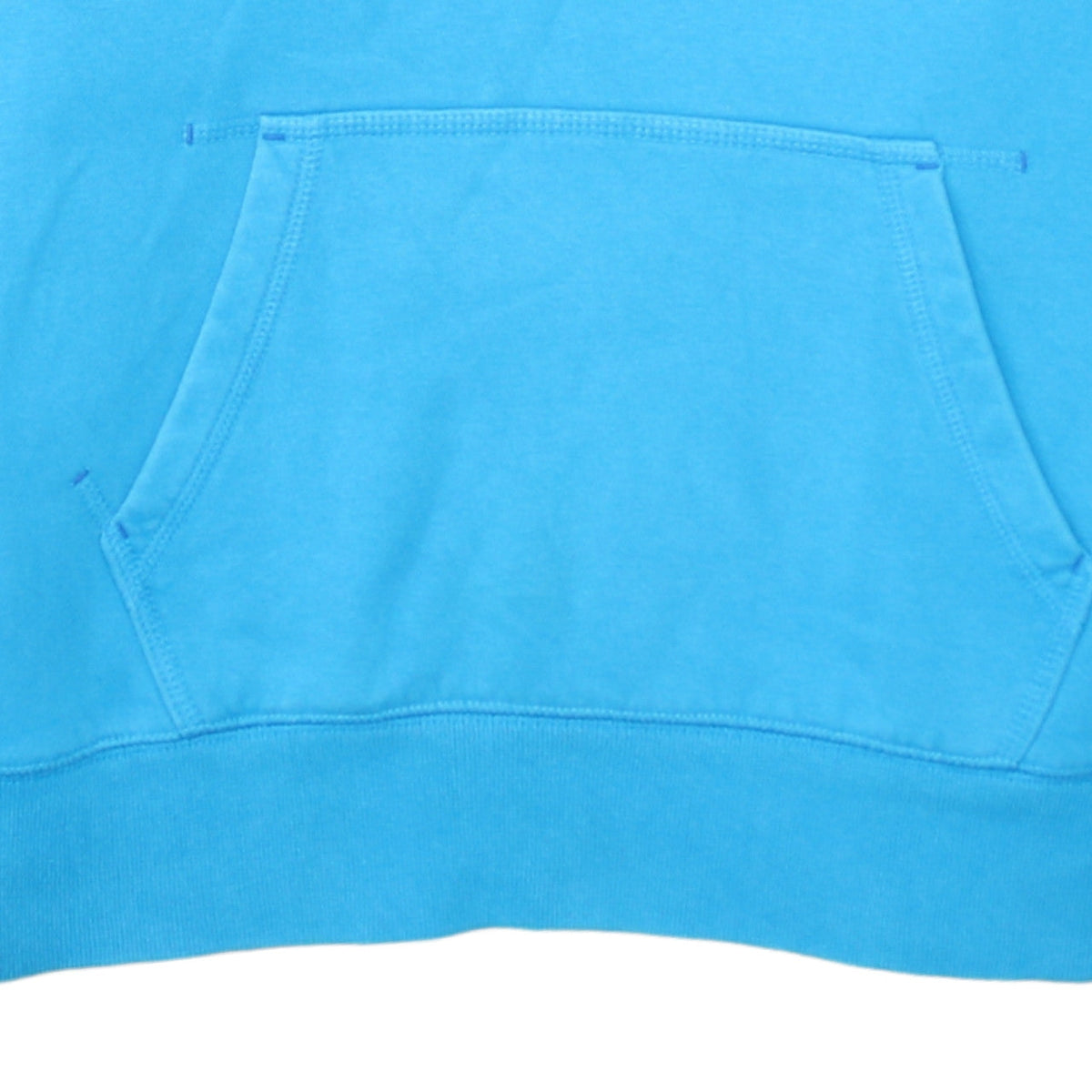 Additional view of Nike boys’ blue henley hoodie xl 13-15 years cotton blend pullover