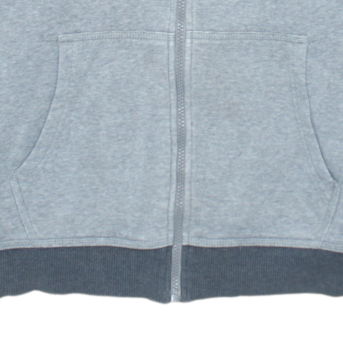 Additional view of Nike Teens Grey Full Zip Hoodie Sweatshirt L 12/13 Years