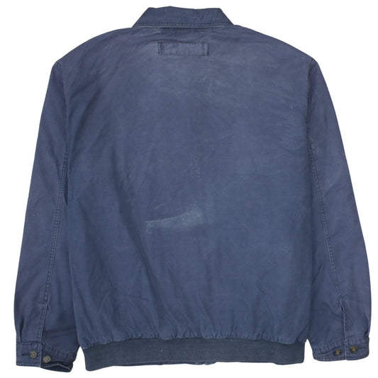Tommy Hilfiger Men's Blue XL Cotton Full Zip Classic Jacket