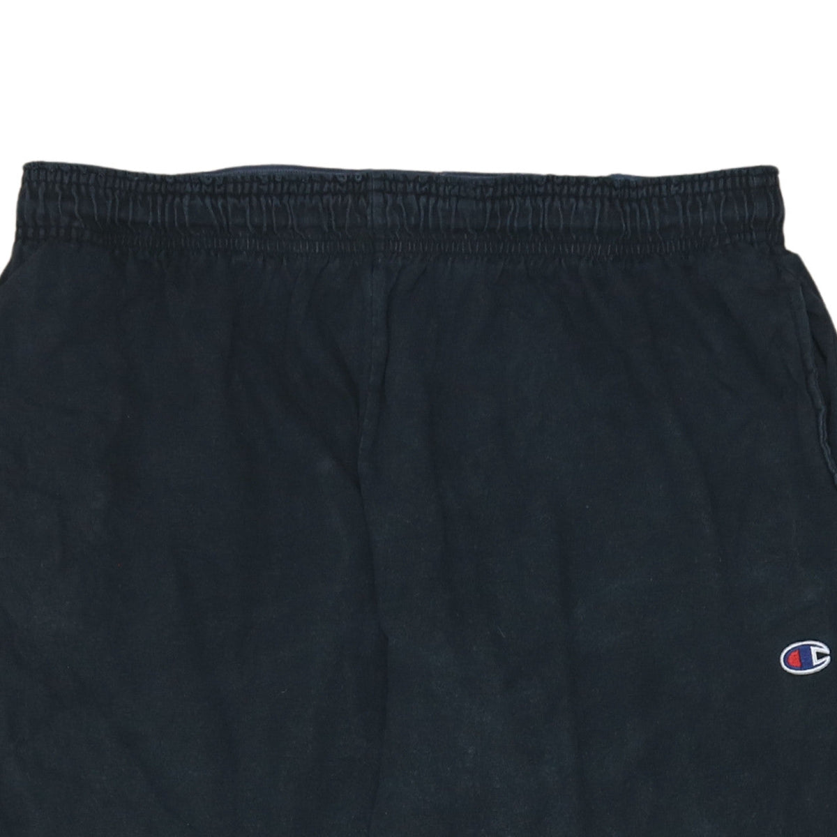 Brand and care label for Champion Men’s Black XL Sweatpants Fleece Trousers