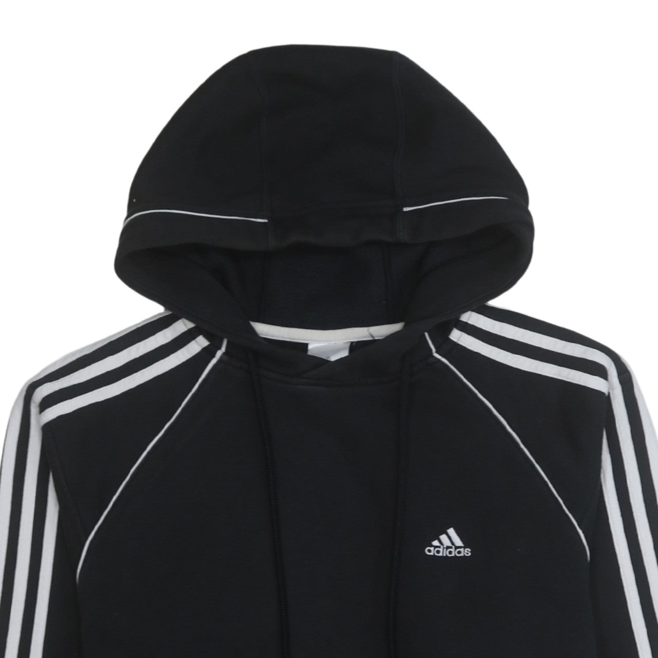 Additional view of Adidas Men's Black Pullover Hoodie, size S, Regular Fit Sportswear