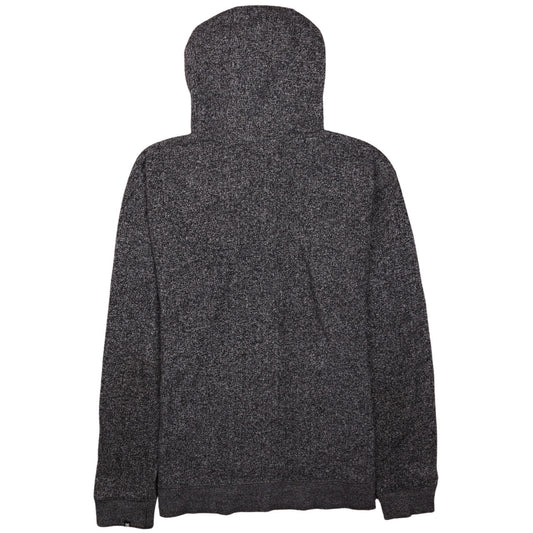 DC Mens Grey Knit Pullover Hoodie Size M Regular Fit