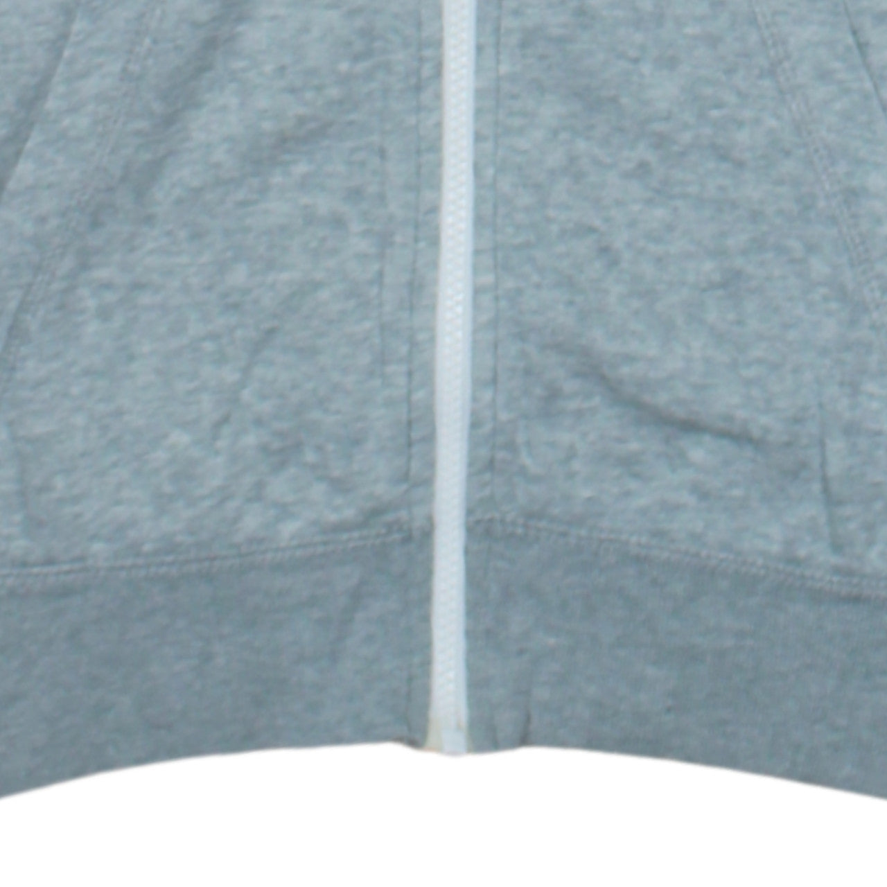 Nike Men's Grey Full Zip Hoodie Size L Regular Fit Sportswear