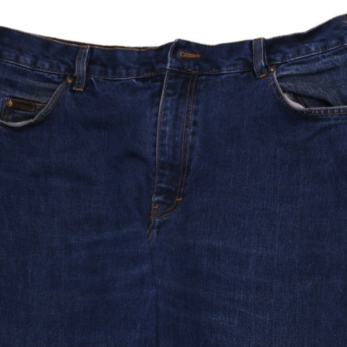 Wrangler Men's Blue Straight Regular Fit Denim Jeans Size 38