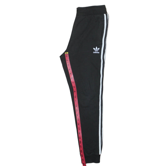 Adidas Boys Black Jogger Trousers 12-13 Years Elastic Waist Activewear