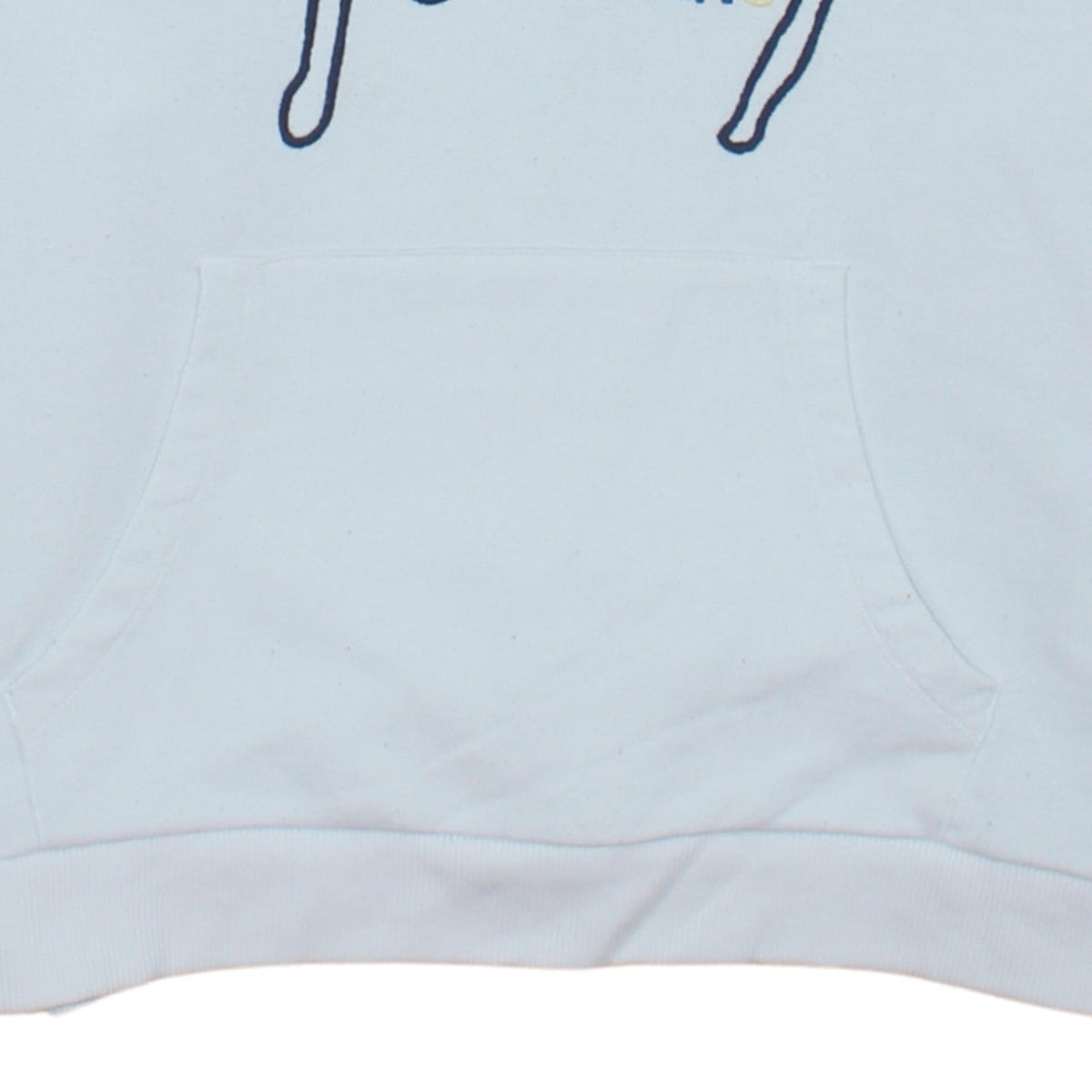 Additional view of Tommy Jeans Men's White Pullover Hoodie, size L, Embroidered Logo