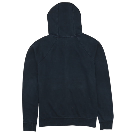 Nike Womens Black Full Zip Hoodie Small Fleece Hooded Sweatshirt