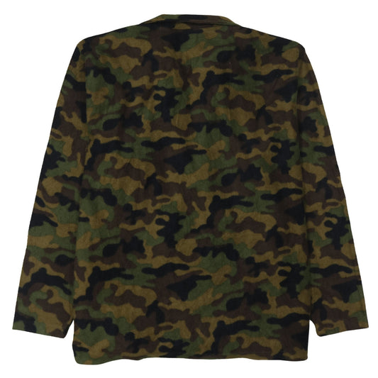 Premier International Men's Camouflage Fleece Zip Jacket XL