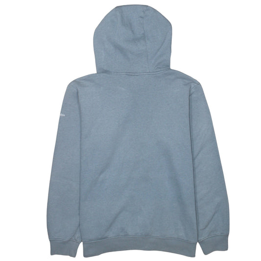 Columbia Women's Blue Pullover Hoodie Size L Cotton Blend Fleece