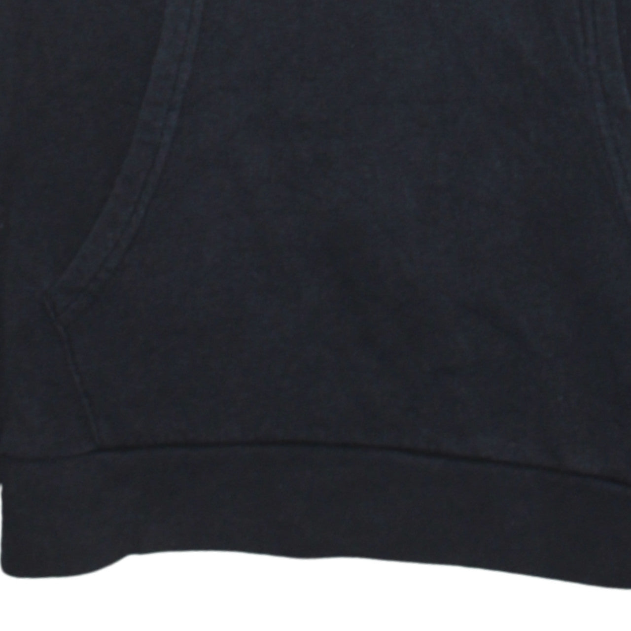 Additional view of Champion Black 2XL Teens Hoodie Pullover Cotton Blend Logo Sleeve Print