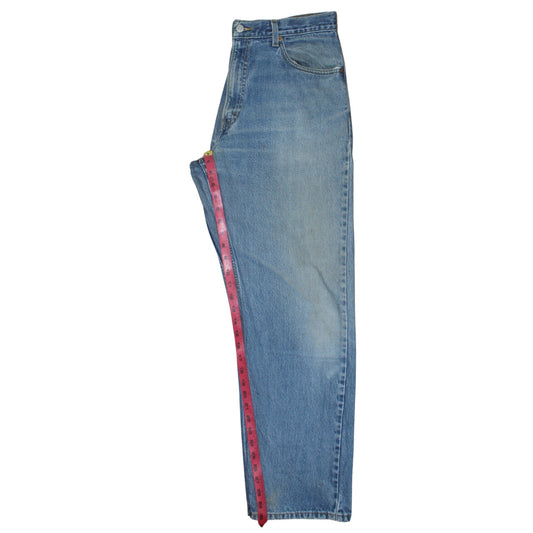 Levi's 505 Men's Blue Regular Fit Straight Leg Jeans W36 L30