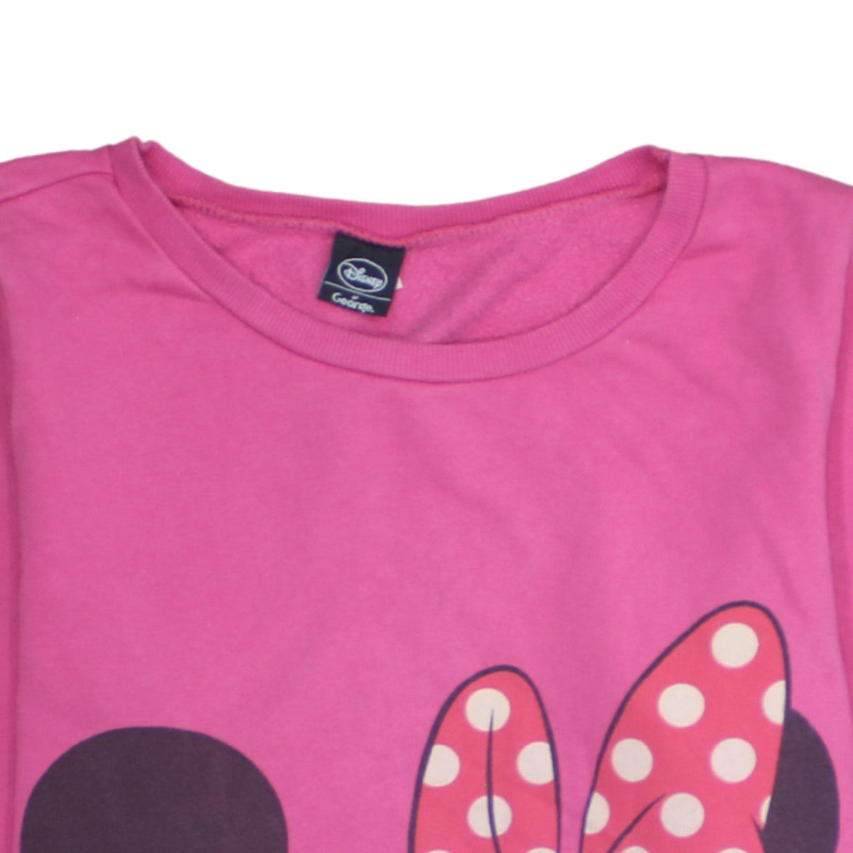 Additional view of Disney at George Pink Minnie & Mickey Pullover Sweatshirt women’s uk 18
