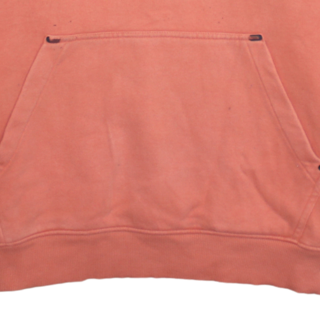 Additional view of Ellesse women’s orange hooded pullover hoodie uk 12 cotton blend