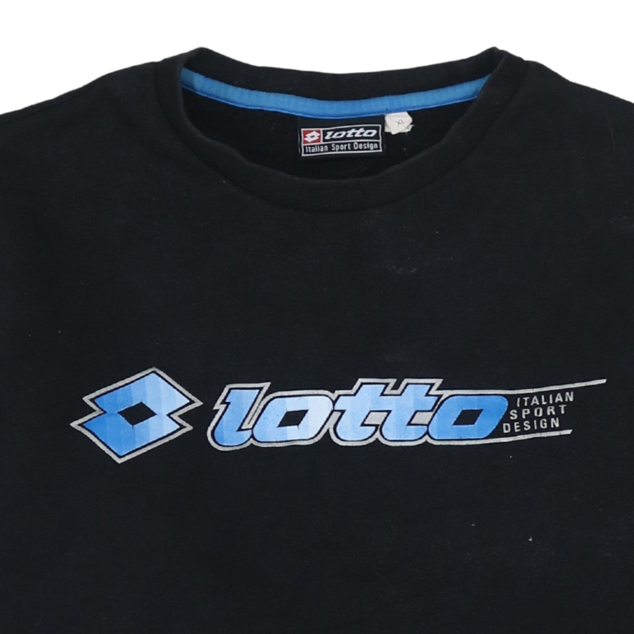 Additional view of Lotto Men's Black XL Pullover Sweatshirt Crew Neck Sportswear