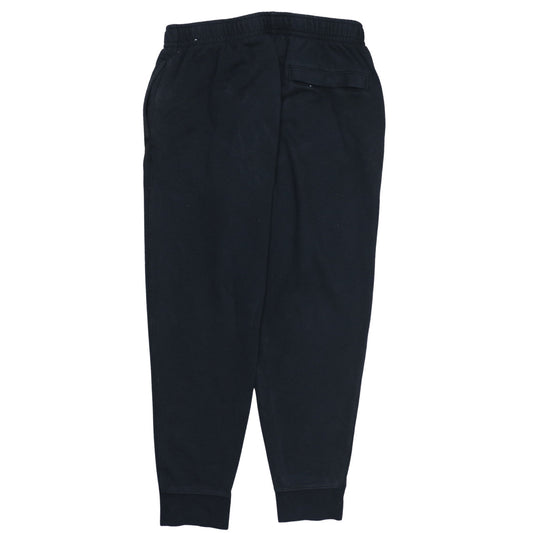 Nike Men's Black Fleece Jogger Trousers Size L Regular Fit