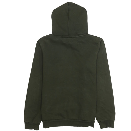 Puma Boys Green Pullover Hoodie Long Sleeve Logo Sweatshirt Size 14