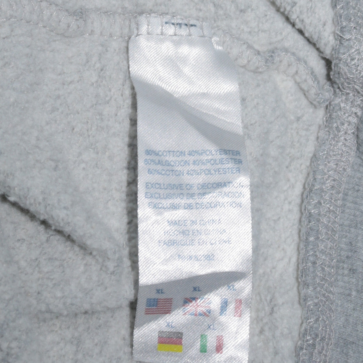 Additional view of Champion Men's Grey XL Pullover Hoodie Embroidered Logo Fleece