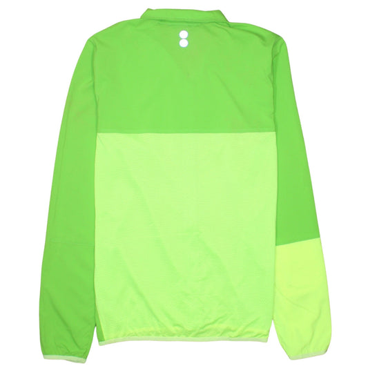 Reebok Men's Green Lightweight Windbreaker Jacket Size M