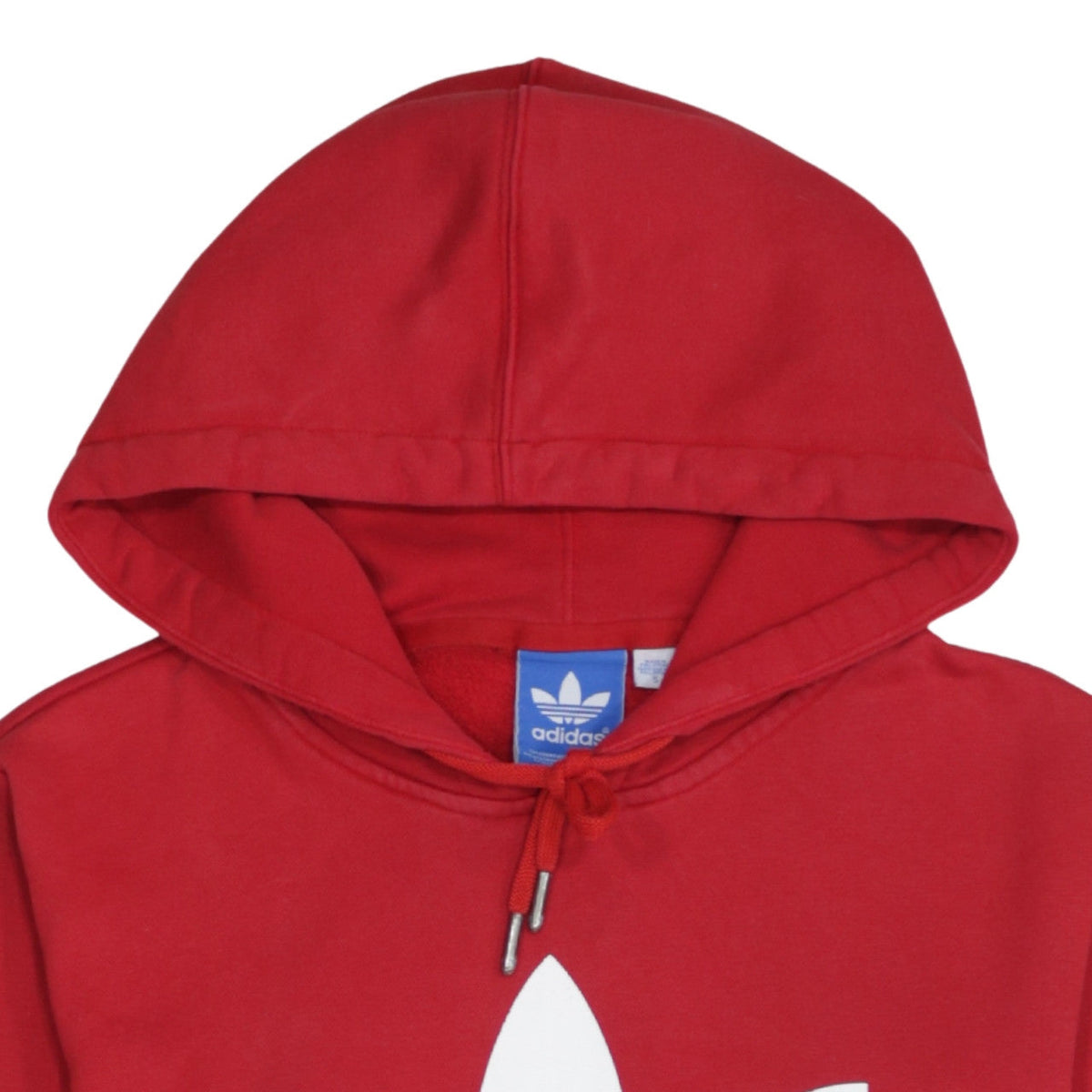 Additional view of Adidas Men’s Red Pullover Hoodie, size M, Logo Sportswear Sweatshirt