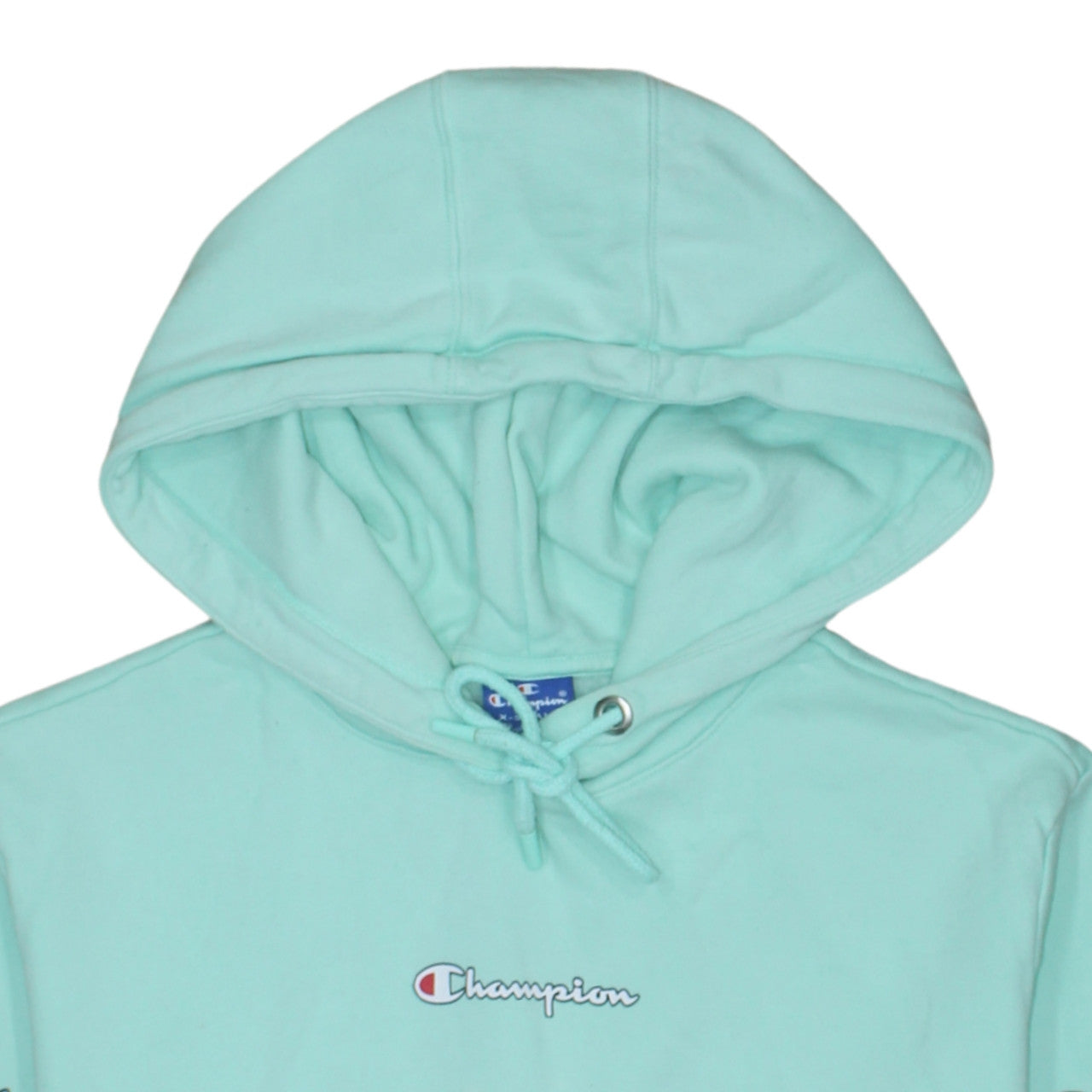 Additional view of Champion women’s mint green xs pullover hoodie cotton logo print