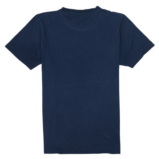 Adidas Men's Blue Graphic Sports T-Shirt Size L