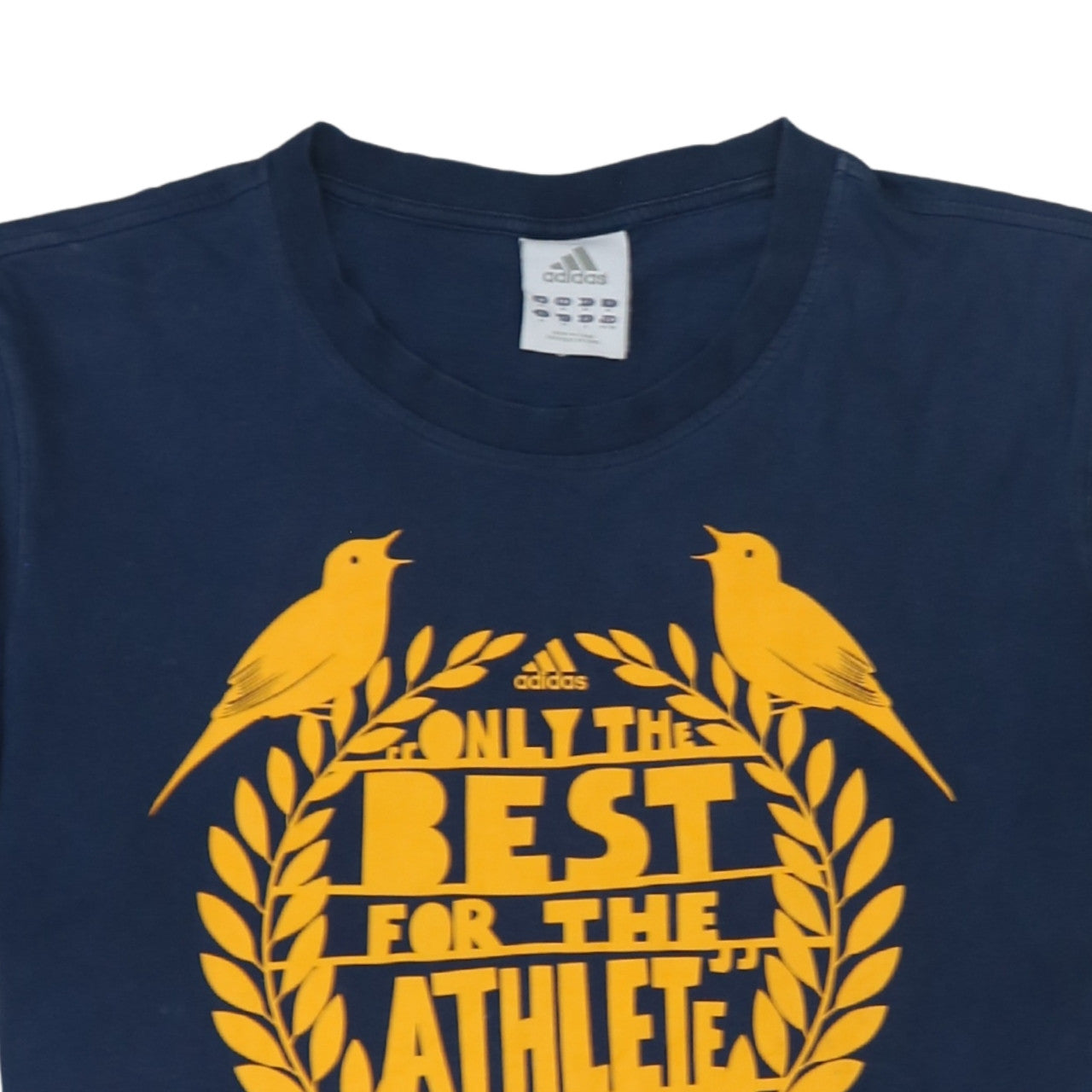 Adidas Men's Blue Graphic Sports T-Shirt Size L