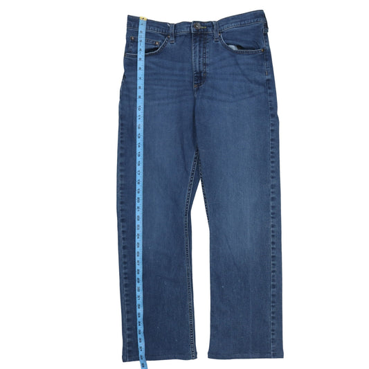 Wrangler Men's Blue Relaxed Bootcut Jeans Size 30x32 Denim